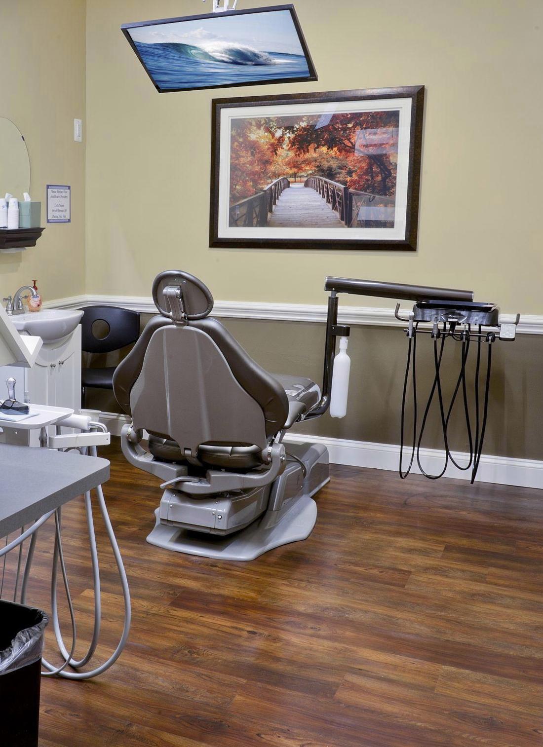 dental exam chair